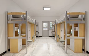 Modern Symmetrical 4 Person Student Dormitory