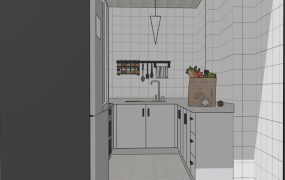 Small White Kitchen Design
