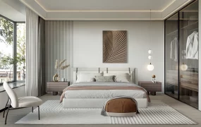 Neutral Bedroom Decor Idea