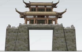 Chinese Ancient City Gate