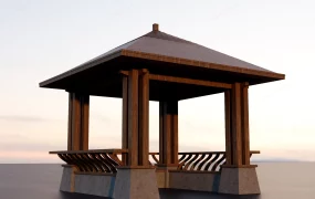 Japanese Garden Gazebo