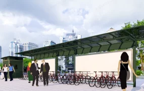 Urban Bike Shelter