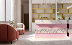 Small Spa Salon Interior Design