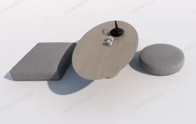 Japanese Style Coffee Table Set