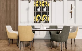 Modern Dining Room Decor Idea