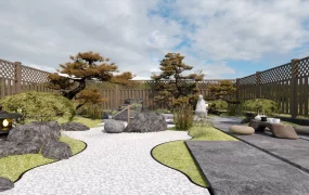 BackYard Zen Garden Design