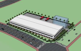 Manufacturing Plant Outside