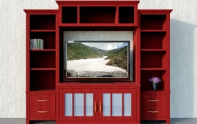 Classic TV Wall Unit Entertainment Center
