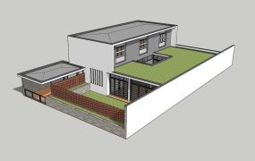 Modern Two Story House Design