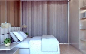 Compact Master Bedroom With Wardrobe
