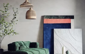 Upholstered Accent Chair And Coffee Table