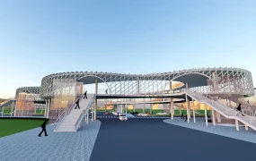 Cross Road Pedestrian Bridge