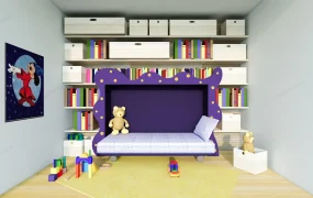 Kids Playroom Storage Furniture