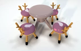 Cute Kids Table And Chair Set