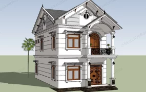 2 Storey Tropical House