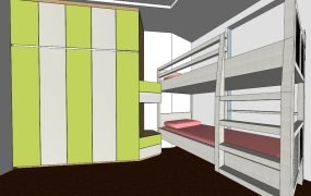 Home Office and Bedroom Combo