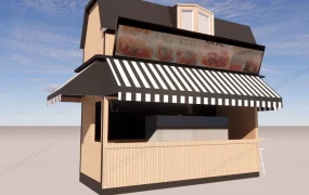 Outdoor Food Kiosk Design