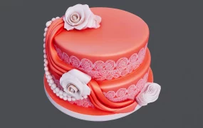 Rose Cake Design