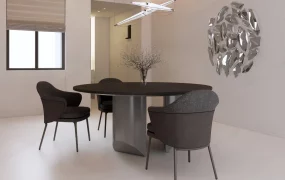 Minimalist Luxury Dining Room