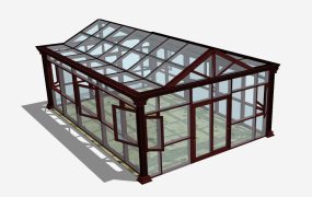 Large Aluminum Greenhouse