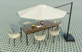 Patio Dining Sets With Umbrella