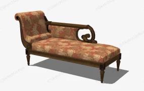 Vintage Chaise Longue