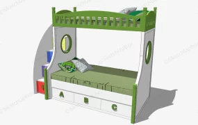 Bunk Bed With Storage