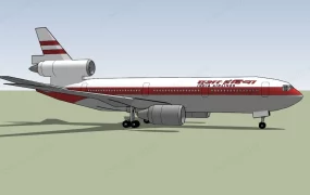 Indian Airlines Plane