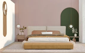 Warm Aesthetic Cozy Bedroom