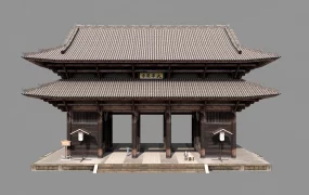 The Gate Of Todai Ji Temple