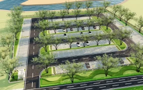 Commercial Parking Lot Design