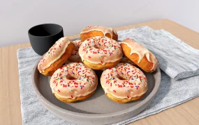 Sprinkle Doughnuts