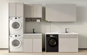 Modern Laundry Room Cabinets