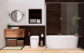 Small Bathroom With Walk In Tub