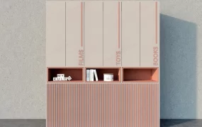 Kids Room Storage Cabinet