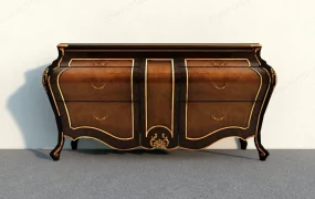 Vintage Console Cabinet