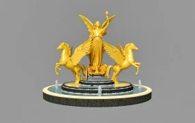 Roman Garden Fountain