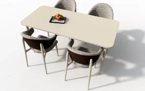 5 Piece Modern Dining Set