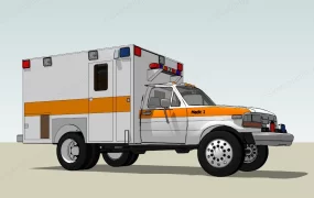 Ford Ambulance Truck
