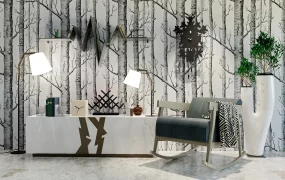 Sideboard And Accent Chair Set