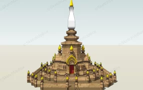 Thai Buddhist Temple Architecture