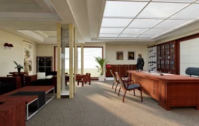 Traditional Office Interior