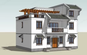 Modern Chinese Style House