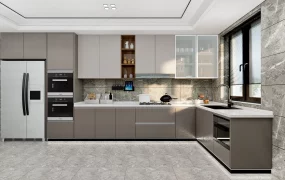 Modern Grey Kitchen Design