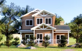 Two Story Country House
