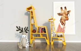 Giraffe Bookcase