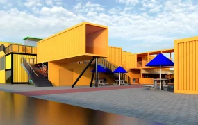 Shipping Container Retail Center