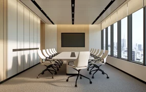 Boardroom Style Conference Room
