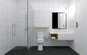Retro Small Bathroom