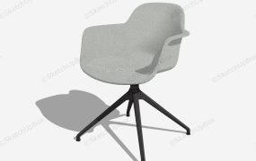 Office Fiber Armchair